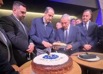 Με τον Γρηγόρη Δημητριάδη η κοπή τη βασιλόπιτας της ΝΔ Θεσσαλονίκης – Μήνυμα ενότητας και προεκλογικής ετοιμότητας από τα τοπικά στελέχη