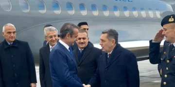 Στην Άγκυρα έφθασε ο Κυριάκος Μητσοτάκης (video)