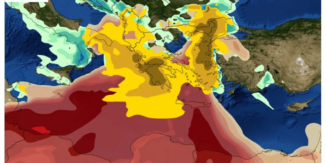 Η δυσκολότερη ημέρα της κακοκαιρίας σήμερα – Χαλάζι, λασποβροχές και ισχυροί άνεμοι