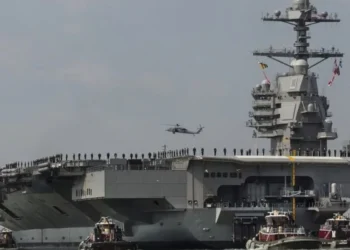 Στη Σούδα το θηριώδες αεροπλανοφόρο των ΗΠΑ, «Gerald R. Ford» (video)