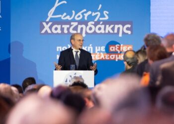 Χατζηδάκης: H κοσμοπλημμύρα στο ΟΑΚΑ επιβεβαιώνει τη σταθερή στήριξη των πολιτών στη ΝΔ