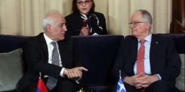 Τασούλας: Η φιλία Ελλάδας- Αρμενίας δεν περιορίζεται μόνον στο παρελθόν αλλά αποτελεί τη βάση για ένα ελπιδοφόρο μέλλον