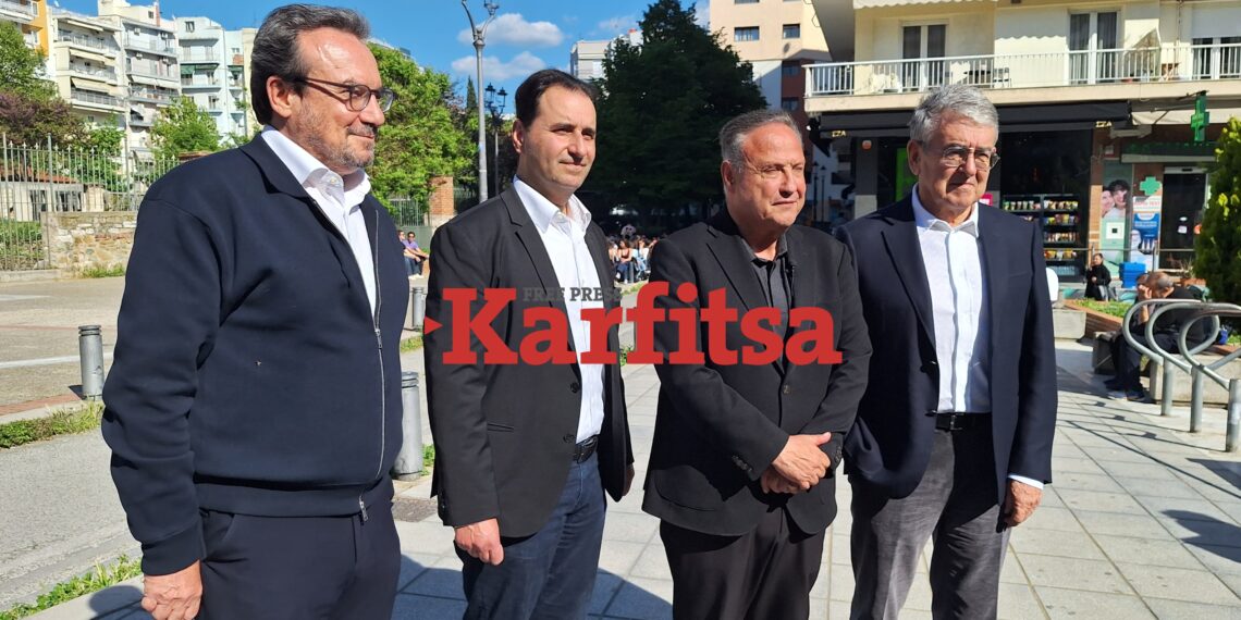 Αυτοψία Αγγελούδη στις εργασίες καλλωπισμού της Γούναρη – «Να μπει τέλος στη δικτατορία της μουτζούρας» (ΦΩΤΟ+Video)