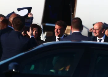 Η άφιξη Μακρόν στην Αθήνα