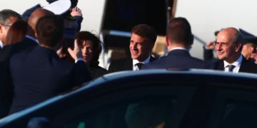 Η άφιξη Μακρόν στην Αθήνα