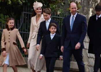 Η λαμπερή παρουσία της οικογένειας της Ουαλίας στην πασχαλινή λειτουργία στο Ουίνδσορ