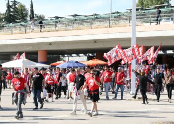 Final Four 2026: «Βουλιάζει» το Telekom Center από φιλάθλους λίγο πριν τον τελικό