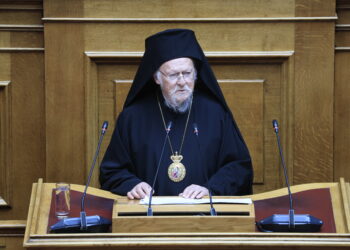 Δείτε Live: Η ιστορική ομιλία του Πατριάρχη Βαρθολομαίου στη Βουλή