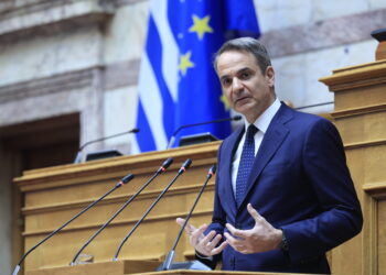LIVE: Η ομιλία του Κυριάκου Μητσοτάκη στην ΚΟ της Νέας Δημοκρατίας