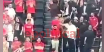 Final 4: Στη δημοσιότητα νέο βίντεο από τη στιγμή του επεισοδίου Μαρινάκη-Δημητριάδη στο Telekom Center