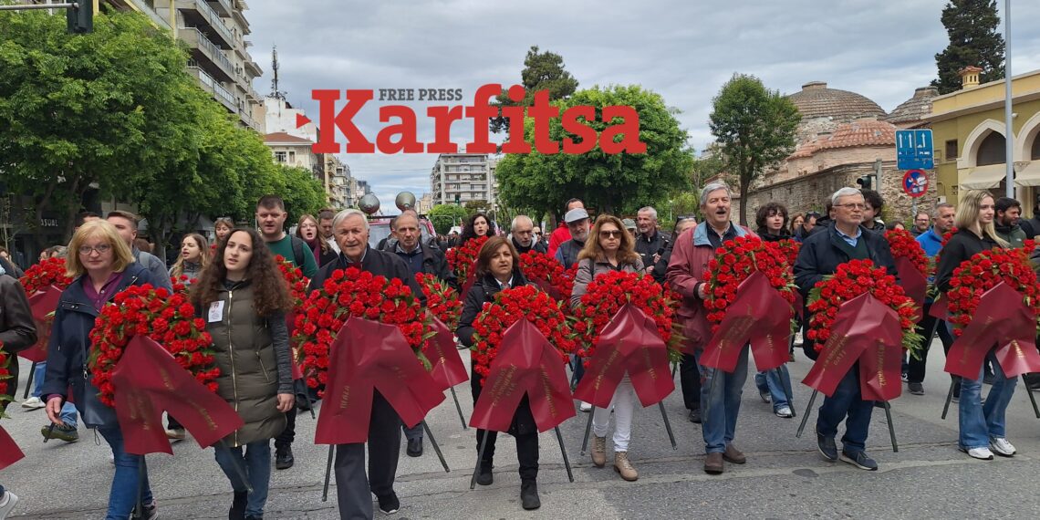 «Οι θυσίες τους χθες, εμπνέουν τους αγώνες μας σήμερα» – Συλλαλητήριο για την Πρωτομαγιά στη Θεσσαλονίκη (ΦΩΤΟ+Video)