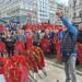 Θεσσαλονίκη: Κατάθεση στεφάνων στο Μνημείο Πεσόντων Εργατών από ΕΚΘ και σωματεία (ΦΩΤΟ+Video)