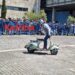 Απόβαση Vespa στο δημαρχείο Θεσσαλονίκης – Ακροβατικά που κόβουν την ανάσα απ’ τον Nicola L’Impennatore (ΦΩΤΟ+Video)