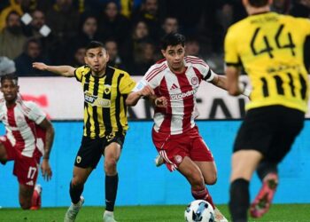 ΑΕΚ – Ολυμπιακός 1-1: Θρίλερ στη Νέα Φιλαδέλφεια, μοιρασιά με φόντο το Champions League
