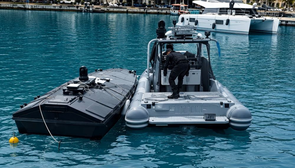 Λευκάδα: Θρίλερ με το πλωτό drone – Πληροφορίες ότι είχε εκρηκτικά (video)