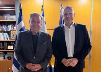 Συνάντηση Γεραπετρίτη – Αγγελούδη: Στο επίκεντρο η ενίσχυση της εξωστρέφειας της πόλης