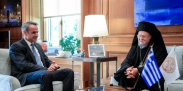 Όσα είπαν στο Μαξίμου Κυριάκος Μητσοτάκης και Πατριάρχης Βαρθολομαίος