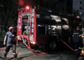 Θεσσαλονίκη: Φωτιά σε σταθμευμένο χωματουργικό μηχάνημα τα ξημερώματα στην Άνω Πόλη