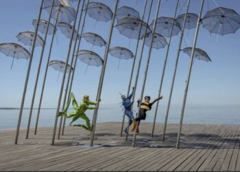 Η Θεσσαλονίκη σε ρυθμούς Cirque du Soleil: 10 τόνοι ακροβατικών αιωρούνται στο PAOK Arena (Photos)