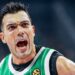 Μοναδική απουσία αυτή του Σλούκα πριν το Game 3 με τη Βαλένθια