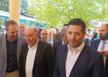 «Σφύριξε» το τρένο στη Φλώρινα με επιβάτη τον αν. υπουργό Μεταφορών Κωνσταντίνο Κυρανάκη