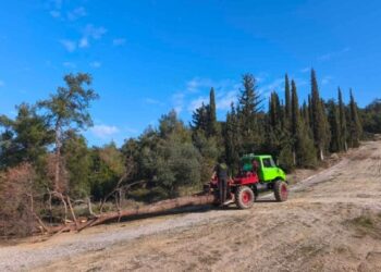 Ενίσχυση του δικτύου πυρόσβεσης στο Σέιχ Σου από το Δασαρχείο