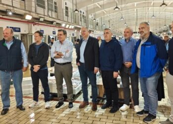 Σχοινάς: Πρόγραμμα 16 εκατ. ευρώ για την αλιεία ανακοίνωσε από την Ιχθυόσκαλα