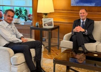 K. Μητσοτάκης για συνάντηση με Μπουένο ενόψει του F4 της EuroLeague: Ανυπομονούμε να αναδείξουμε τη φιλοξενία και την ενέργεια της Αθήνας