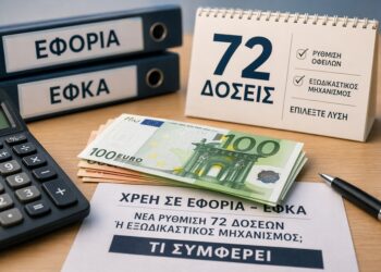 «Δεύτερη ευκαιρία» για χιλιάδες οφειλέτες: Νέες 72 δόσεις, ξεμπλοκάρισμα λογαριασμών και ευκολότερη ένταξη στον εξωδικαστικό