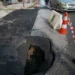 Θεσσαλονίκη: Μεγάλη καθίζηση στην Κασσάνδρου