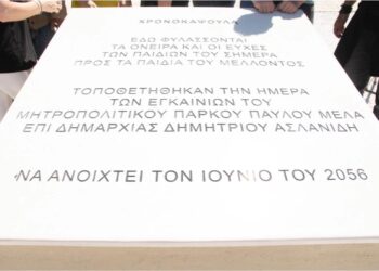 Χρονοκάψουλα με διεύθυνση το 2056