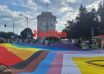 Μια πολύχρωμη λαοθάλασσα στέλνει μήνυμα υπερηφάνειας – Σε εξέλιξη η πορεία του 14ου Thessaloniki Pride (ΦΩΤΟ+Video)