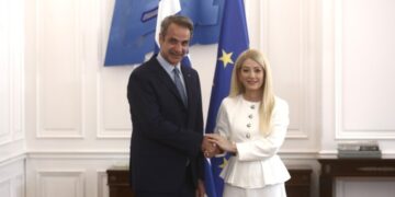 Συνάντηση του πρωθυπουργού με την πρόεδρο της κυπριακής Βουλής