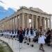Λάμπει ο Παρθενώνας χωρίς τις σκαλωσιές και το Reuters μεταδίδει… (Video)