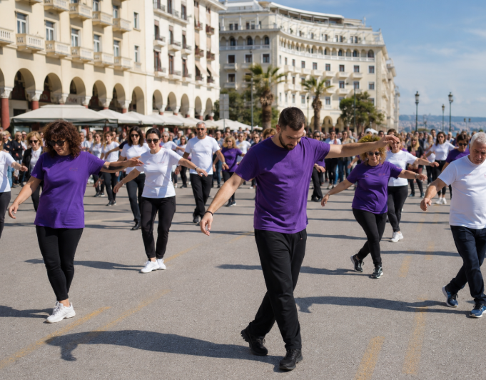 Η Θεσσαλονίκη χορεύει ζεϊμπέκικο για το Γκίνες – Στόχος να σπάσει το παγκόσμιο ρεκόρ