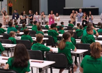 Θεσσαλονίκη: Εκατοντάδες παιδιά διαγωνίστηκαν σε νοερές πράξεις αριθμητικής