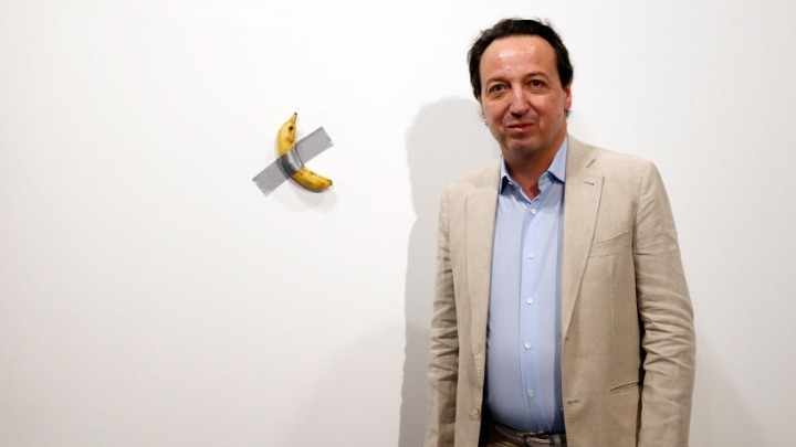 Γαλλία: Η μπανάνα του Μαουρίτσιο Κατελάν κλάπηκε και πάλι