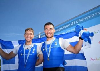 Τα ελληνικά κουπιά «χρυσά» στο Παγκόσμιο Κ23