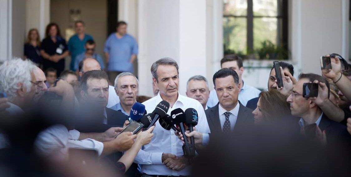 Μητσοτάκης από Ιπποκράτειο για τα γκαζάκια: «Θα βρούμε αυτούς που διέπραξαν αυτή την άθλια ενέργεια»