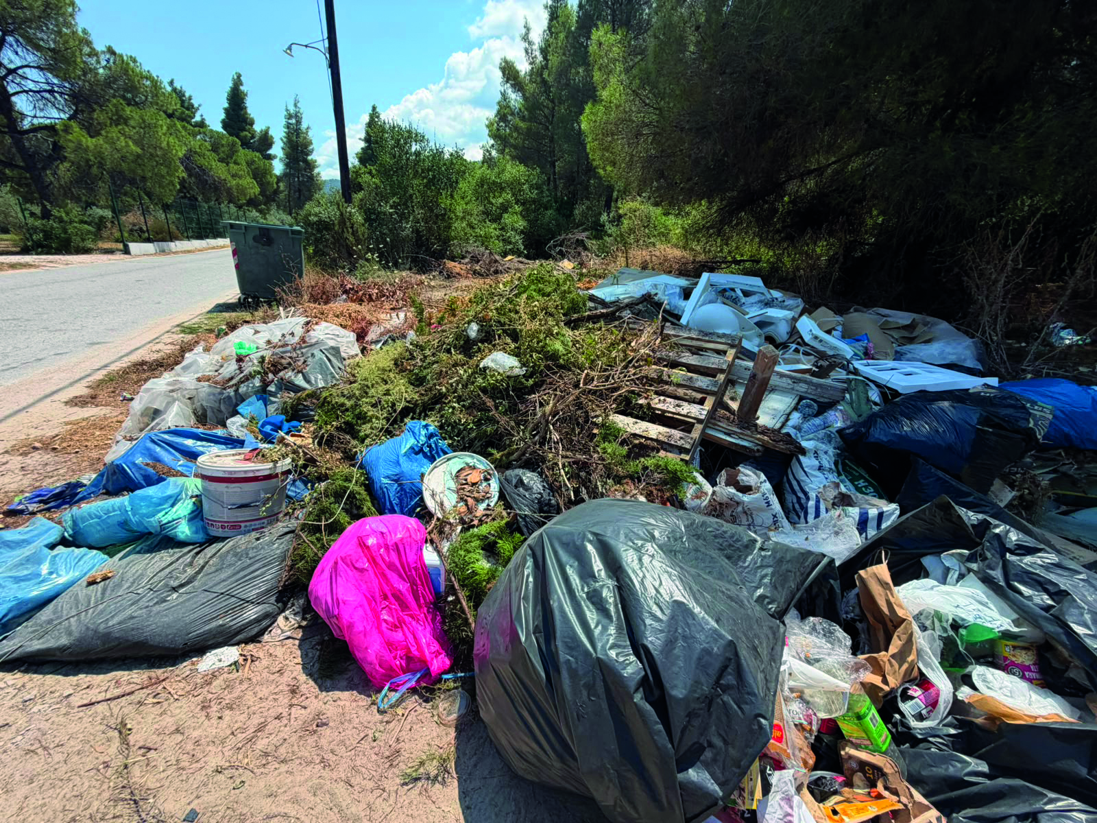 Χαλκιδική: Οι μπαζότοποι που ξεφυτρώνουν δίπλα σε δάση, στάδια και περιοχές Natura (Βίντεο+φωτο)