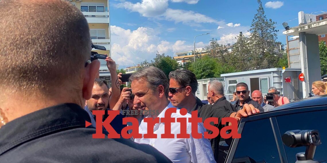 Έφτασε στο Ιπποκράτειο ο Κυριάκος Μητσοτάκης (VIDEO)