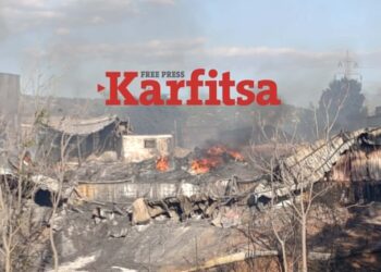 Σε ύφεση η πυρκαγιά στο Ωραίοκαστρο (ΦΩΤΟ&VIDEO)