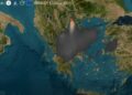 AtmoHub: Πυκνοί καπνοί επηρέασαν μεγάλο τμήμα της Θεσσαλονίκης λόγω της φωτιάς στο Ωραιόκαστρο