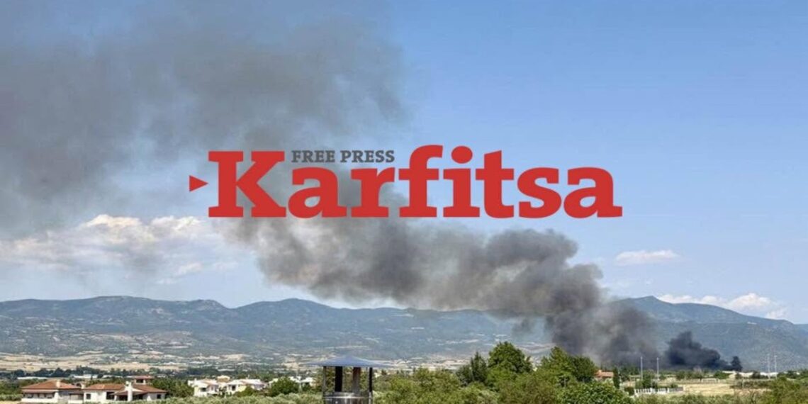 Φωτιά στην Σουρωτή – Ήχησε δυο φορές το 112