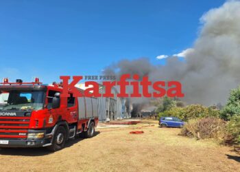 Φωτιά στο Καλοχώρι Θεσσαλονίκης – Συναγερμός στην πυροσβεστική – Ήχησε το 112 (ΦΩΤΟ)