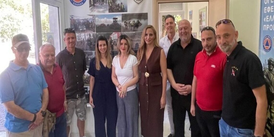 Βέροια: Στο επίκεντρο οι εθελοντές της Πολιτικής Προστασίας-Επισκέψεις φορέων της ΝΔ στην Ημαθία