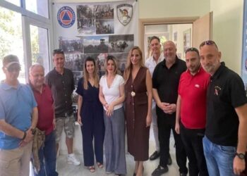 Βέροια: Στο επίκεντρο οι εθελοντές της Πολιτικής Προστασίας-Επισκέψεις φορέων της ΝΔ στην Ημαθία