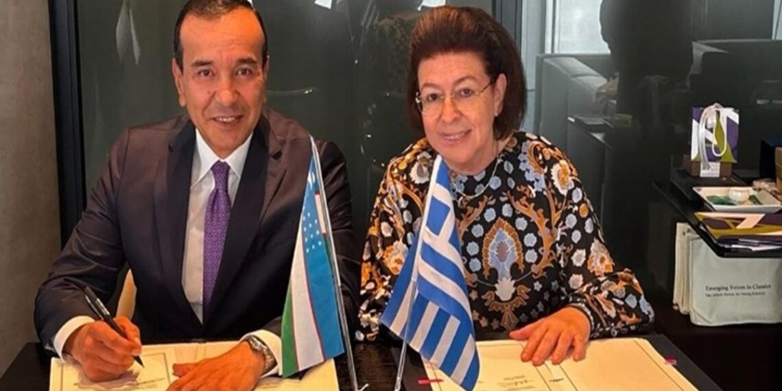 Υπογραφή Προγράμματος Συνεργασίας Ελλάδας-Ουζμπεκιστάν για την ενίσχυση των σχέσεων στον Πολιτισμό