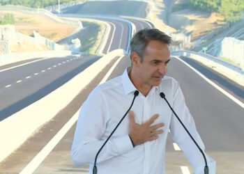 Μητσοτάκης από τα εγκαίνια του Ε-65: «Η Ελλάδα της στασιμότητας ανήκει στο παρελθόν»