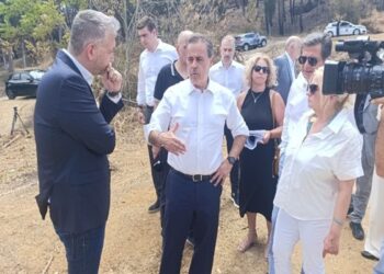 Στο Δήμο Ωραιοκάστρου ο Υπουργός Στ. Παπασταύρου για τα έργα κατά της λειψυδρίας- Εξασφαλίστηκε 1,1 εκ ευρώ για αντικατάσταση δικτύων ύδρευσης